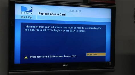 how to reprogram DIRECTV card